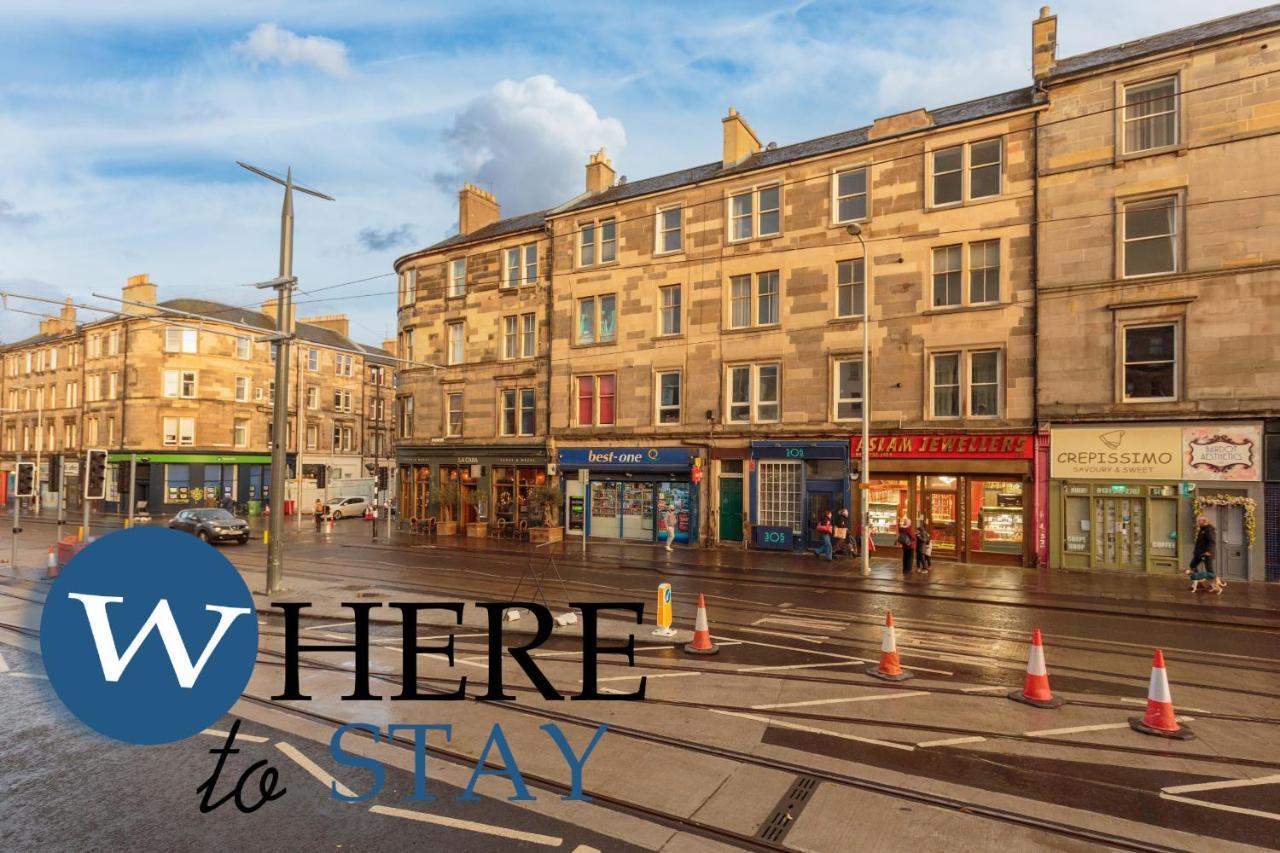 Delightful 2 Bedroom Apartment In Leith EDI Kültér fotó